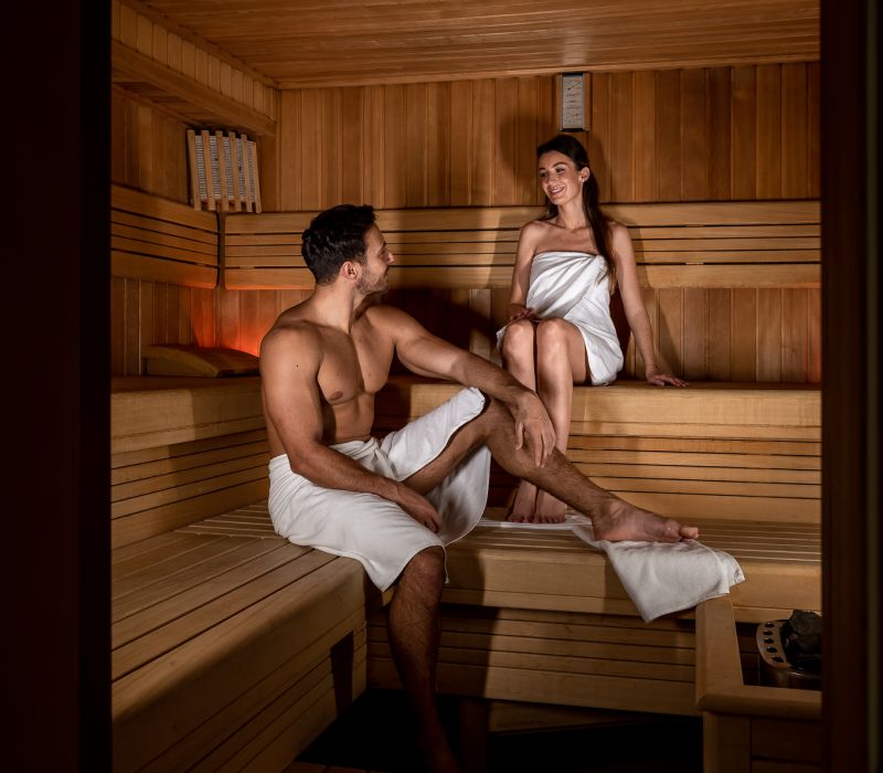 Sauna w hotelu Coco